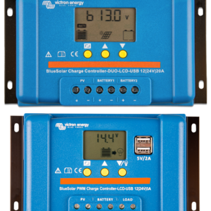 BlueSolar PWM DUO-LCD&USB 12/24V-20A