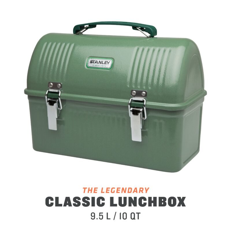 Classic Lunch Box - Hammertone Green