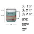 Pendleton Yakima Camp Stripes Perfect-Brew Pour Over Set
