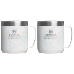Stanley 1913 x LoveShackFancy Camp Mug Set - Coquette Bow - Winter Ice