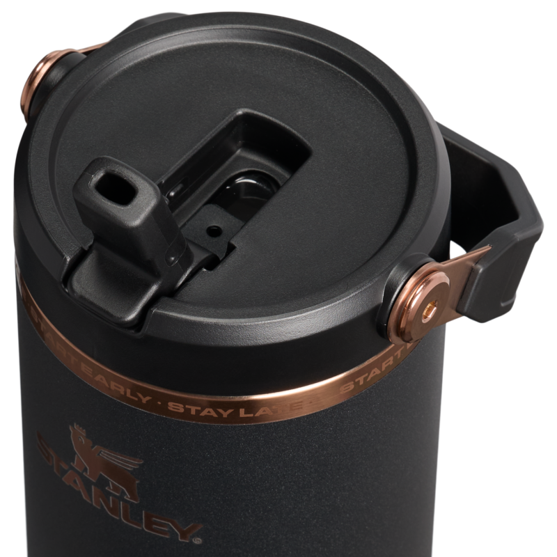 Messi x Stanley 1913 IceFlow Flip Straw 2.0 Tumbler - Messi GOAT Black